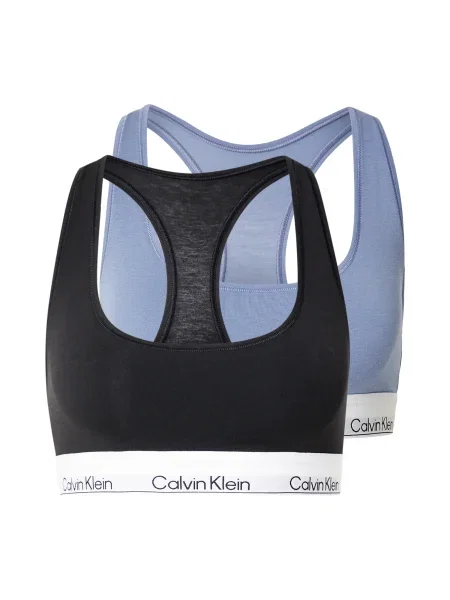 Calvin Klein Underwear Sutien albastru regal / negru alb