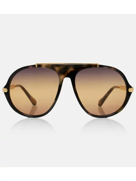 Ochelari de soare Chloé maro