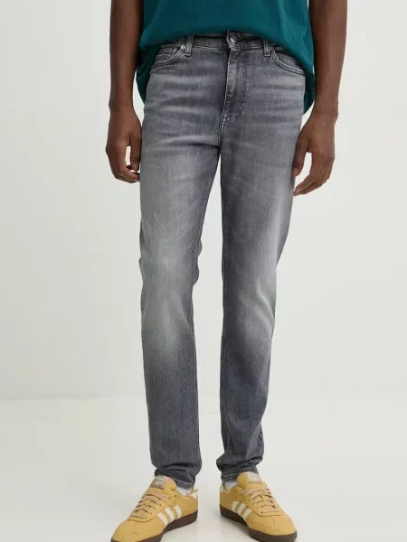 Дънки Tommy Jeans сиво