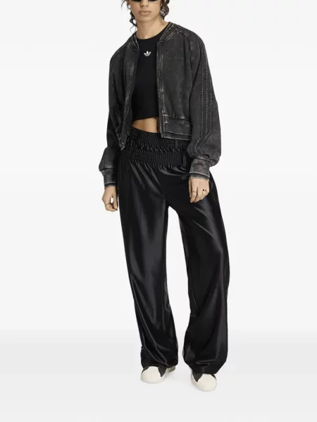 Decupat golf geacă Adidas în carouri roz