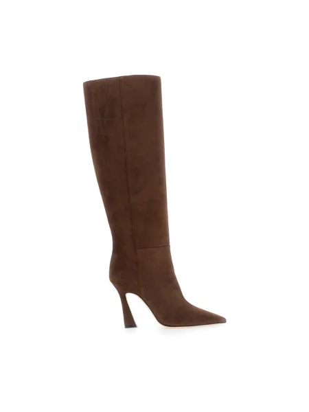Botki Stuart Weitzman brązowe