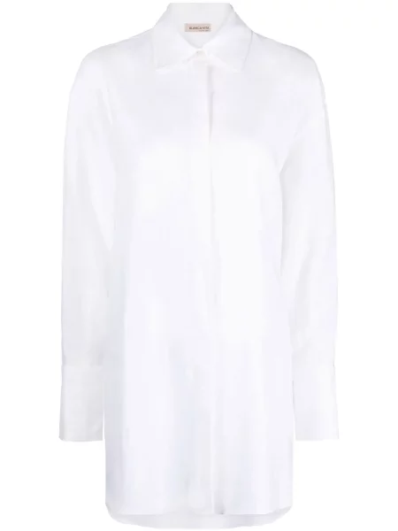 Rochie tip cămașă Blanca Vita alb