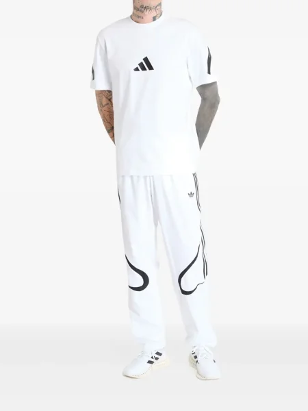 Hanorac Adidas cu autograf alergare evazat verde