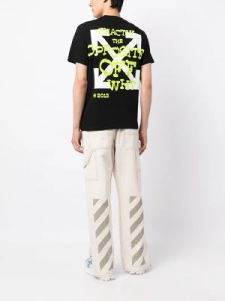 Raštuotas marškinėliai Off-white