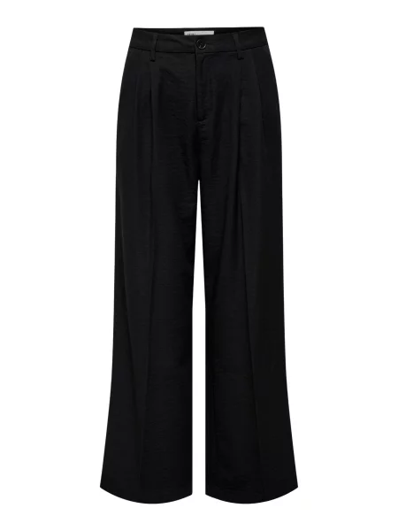 Pantaloni Jacqueline De Yong negru