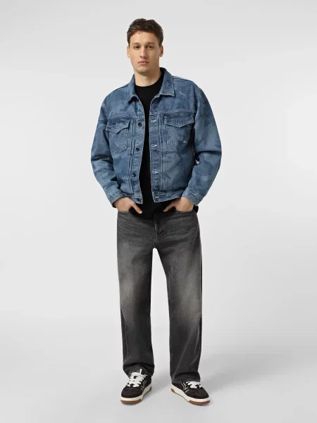 Куртка-сорочка Vans Camo Denim синій