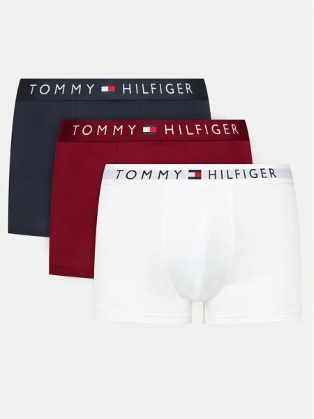 Tommy Hilfiger Underwear Boxeri albastru / roșu alb