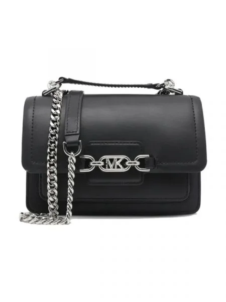 Michael Kors De piele geantă pe umăr negru
