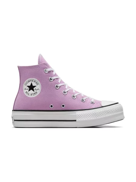 Високи кецове Converse Chuck Taylor All Star Lift розово виолетово
