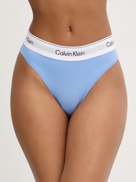 Calvin Klein Underwear kalhotky s bavlnou modré
