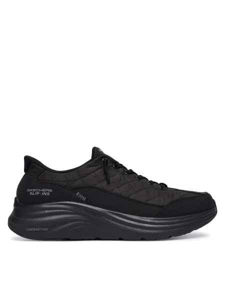 Skechers Superge Slip-Ins: Contour Foam Cozy Fit črna