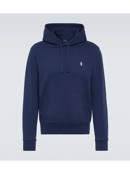 Jersey hoodie Polo Ralph Lauren modra
