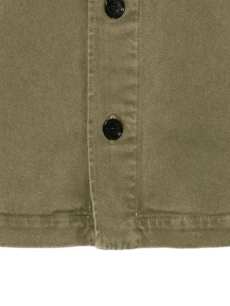 Dlouhá košile Dondup s kapsami na rukávech zelená