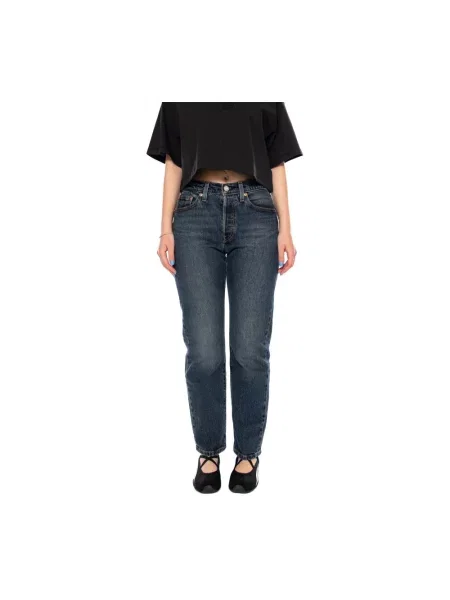 Levi's® Jeansy Curve Straight Fit niebieski