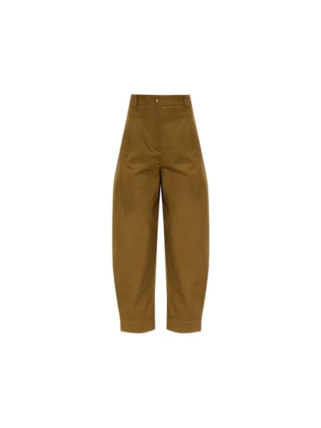 Spodnie Max Mara brązowe