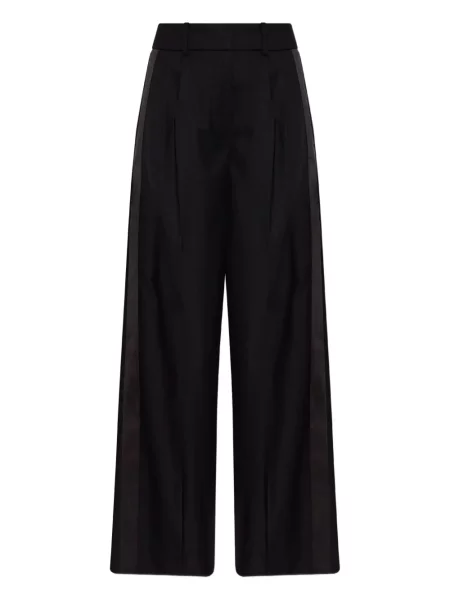 Pantaloni Allsaints plisate negru