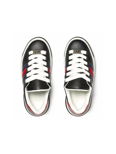 Sneakersy Gucci Ace skórzane czarne