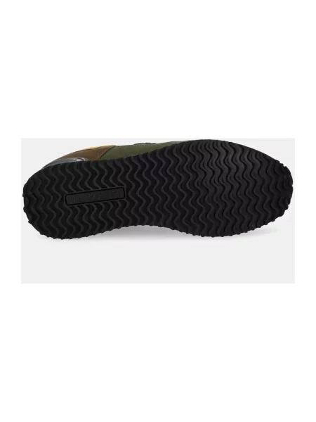 Sneakersy Napapijri zamszowe zielone