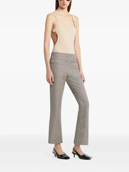 Pantaloni Courreges gri