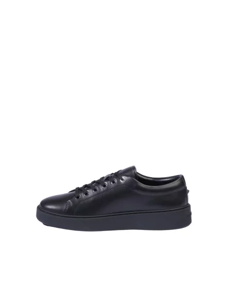Sneakersy Karl Lagerfeld skórzane czarne