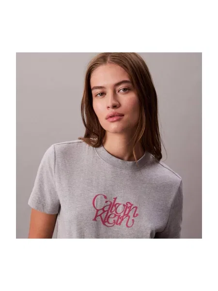 Majica Calvin Klein Jeans siva