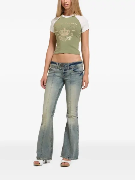Stras tricou Juicy Couture verde