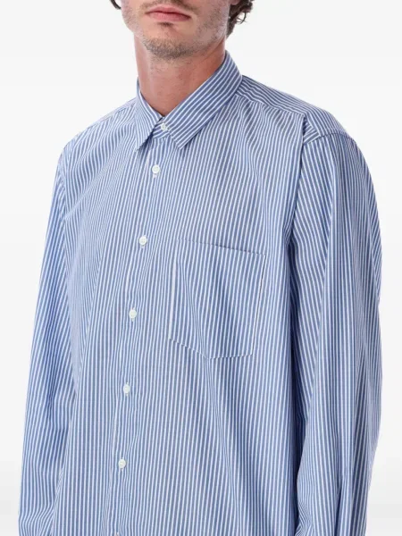 Риза Comme Des Garçons Shirt на райета синьо