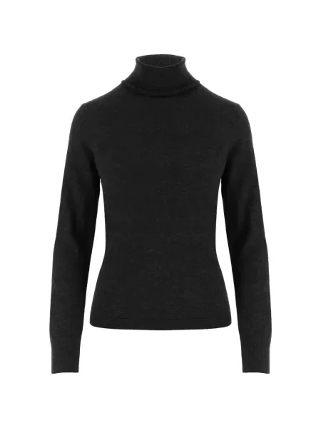 Top Allude de lână negru