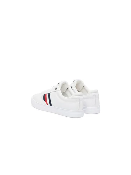 Pruhované tenisky Tommy Hilfiger biela