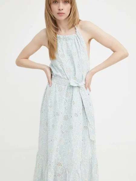 Сукня Bruuns Bazaar WoodbineBBKaia dress maxi розкльошена