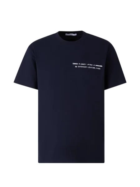 Tricou Givenchy cu imagine albastru