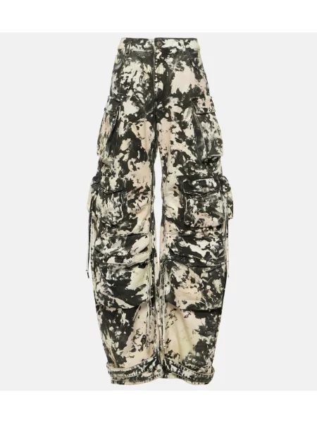 Džínsy The Attico s potlačou