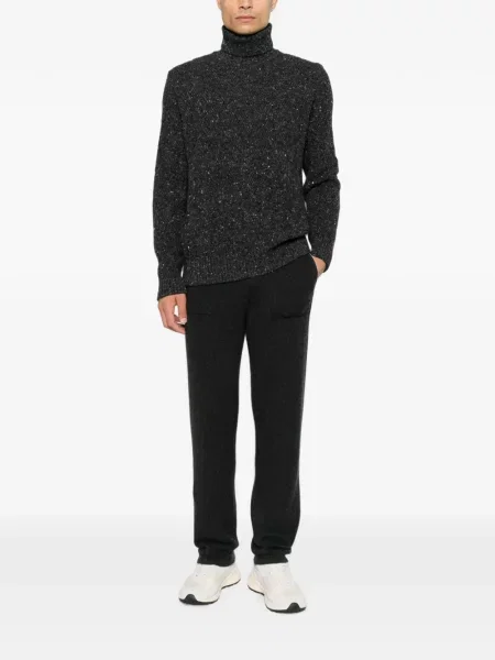 Pantaloni Eleventy alergare cu cordon negru