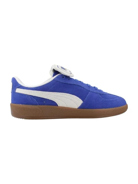 Pantofi Puma din piele de căprioară albastru