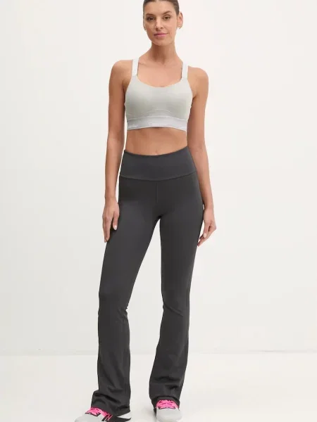 Antrenament pantaloni Calvin Klein Performance evazate negru