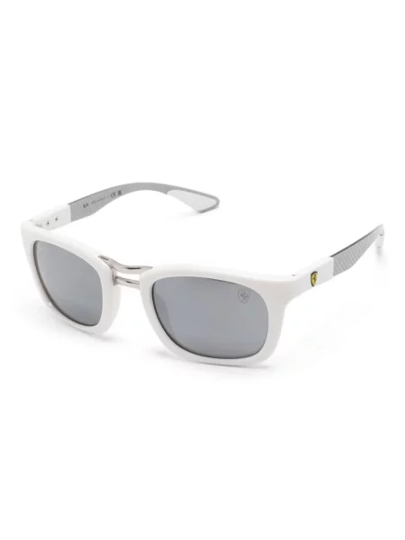 Ochelari de soare Ray-ban alb