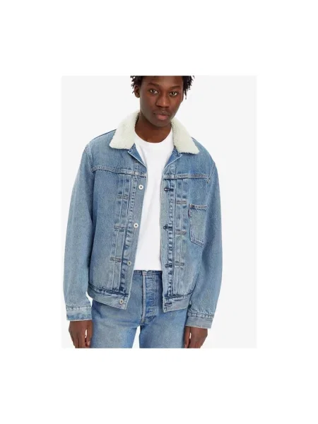 Kurtka jeansowa Levi's niebieska