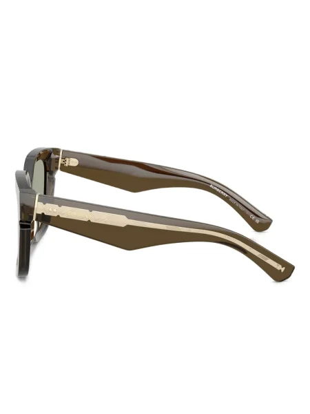 Ochelari de soare pătrați Burberry Eyewear verde