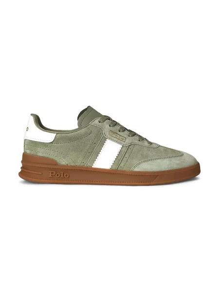 Pantofi Polo Ralph Lauren din piele verde