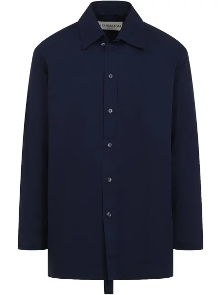 Риза Mordecai на райета синьо