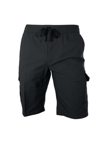 Szorty cargo Hugo Boss czarne