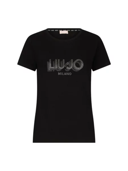 Koszulka Liu Jo z krótkim rękawem niebieska