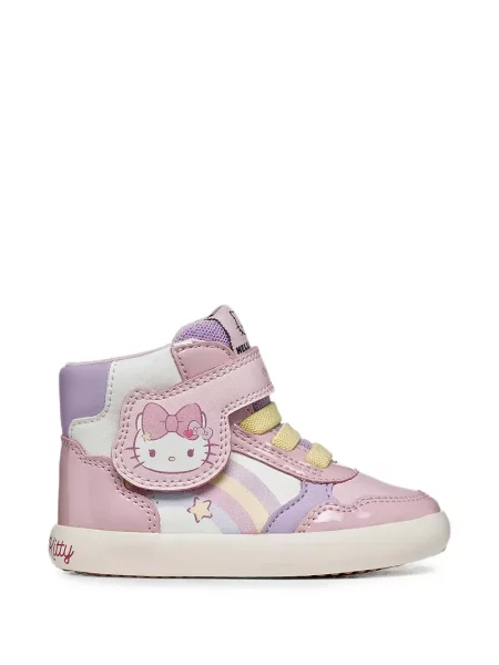 Sneakersy dziecięce Geox różowe