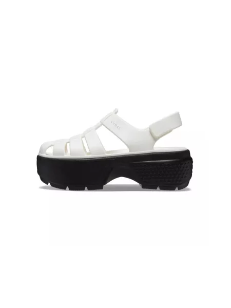 Sandały Dla Kobiet Crocs Stomp Fisherman Sandal białe