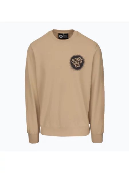 Bluza Pitbull Graffitti Crewneck Sweatshirt pale sand beżowa