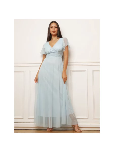 Rochie La Modeuse albastru
