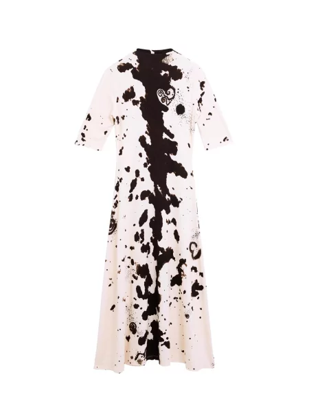 Desigual Rochie negru alb