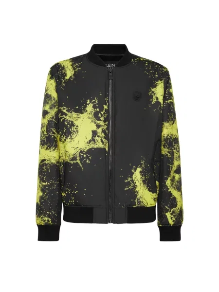 Kurtka bomber Plein Sport czarny