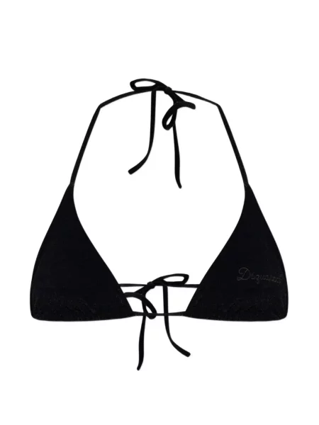 Top Dsquared2 cu broderie negru