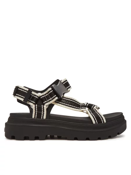 Basutės Palladium Pallacruise Strap Mix juoda